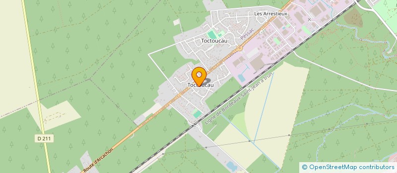 localisation de l'entreprise ARNAUTON  CESTAS