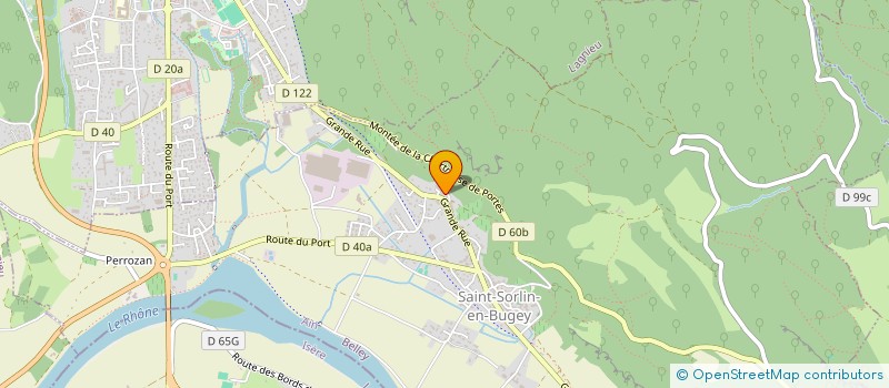 localisation de l'entreprise ARNAYONE  SAINT-SORLIN-EN-BUGEY