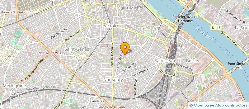 localisation de l'entreprise ARNE-LUONG  BORDEAUX