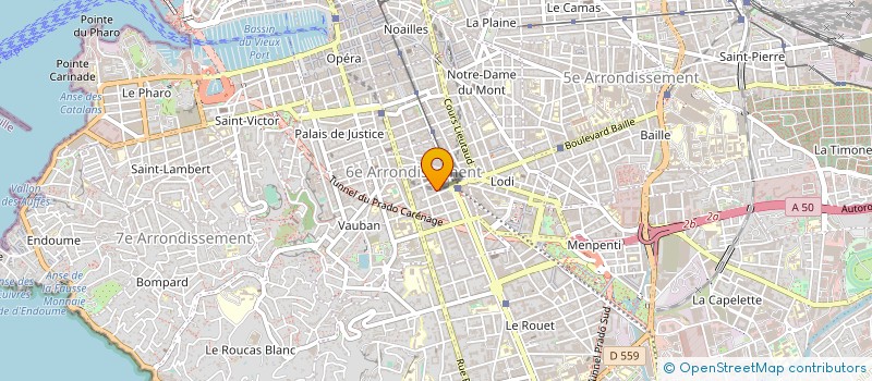 localisation de l'entreprise ARNEL DE COMBARIEU à MARSEILLE