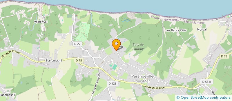 localisation de l'entreprise ARNELOR à VARENGEVILLE-SUR-MER