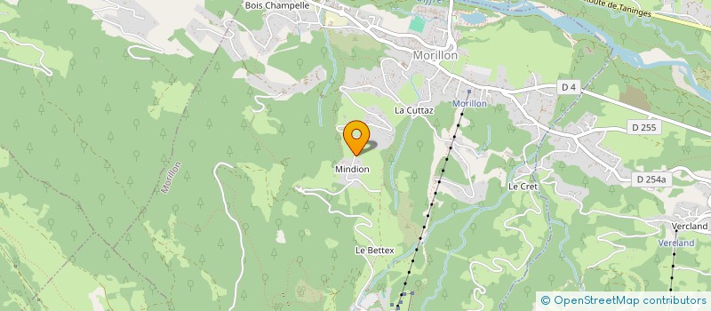 localisation de l'entreprise ARNES-BECKWITH-EDGECOMBE  MORILLON