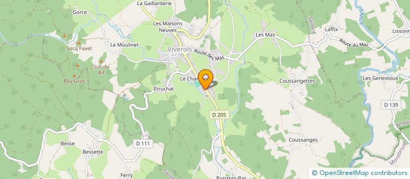 localisation de l'entreprise ARNET  VIVEROLS