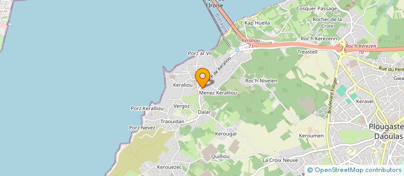 localisation de l'entreprise ARNET NEEDHAM  PLOUGASTEL-DAOULAS