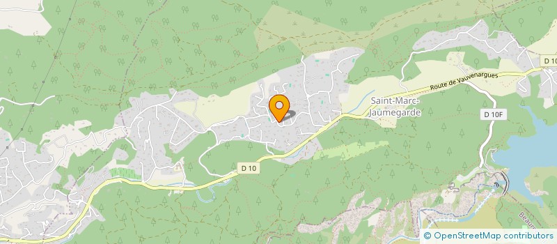 localisation de l'entreprise ARNEZE SAS  SAINT-MARC-JAUMEGARDE