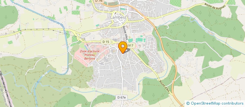 localisation de l'entreprise ARNIAUD DISTRIBUTION  LAMBESC