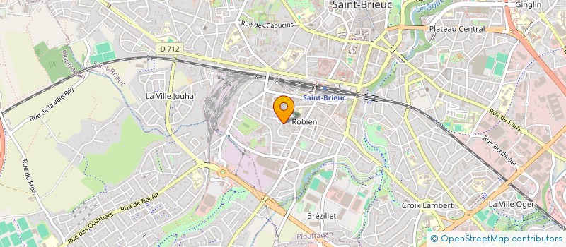 localisation de l'entreprise ARNICA à SAINT-BRIEUC