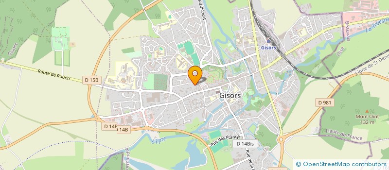 localisation de l'entreprise ARNICA-PIC à GISORS