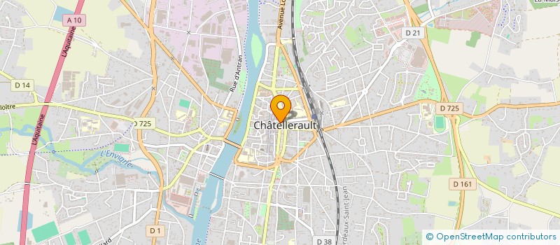 localisation de l'entreprise ARNIER SARL à CHATELLERAULT