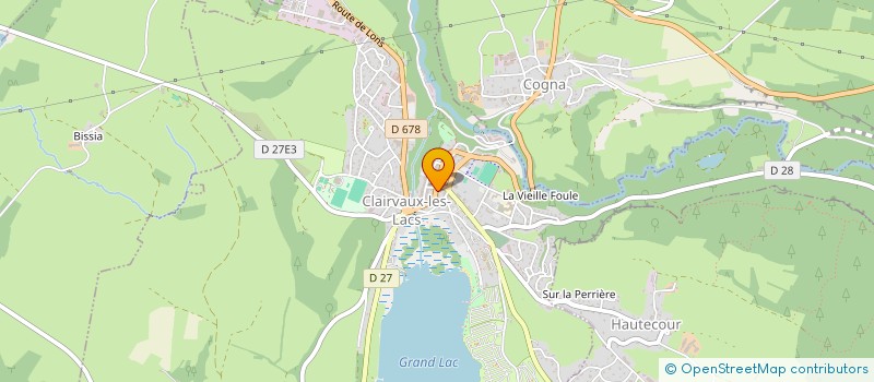 localisation de l'entreprise ARNO  PONT-DE-POITTE