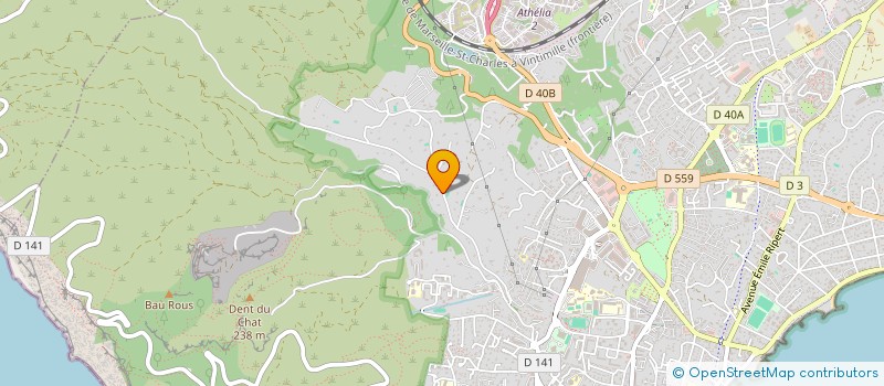 localisation de l'entreprise ARNO  LA CIOTAT