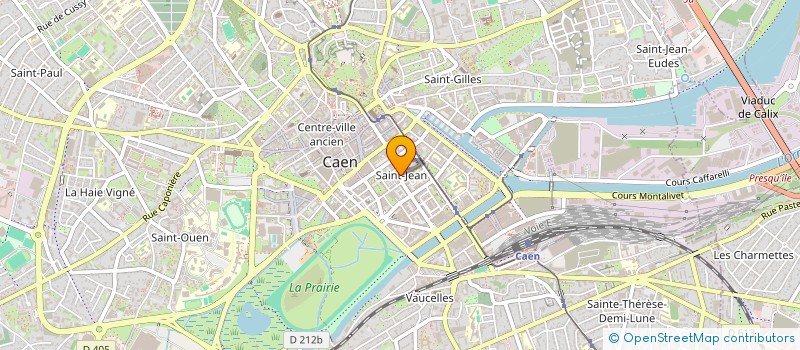 localisation de l'entreprise ARNO COIF à CAEN