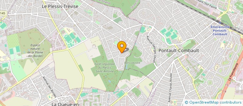 localisation de l'entreprise ARNO CONSEILS  LE PLESSIS-TREVISE