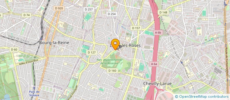 localisation de l'entreprise ARNO ET TONY  L'HAY-LES-ROSES