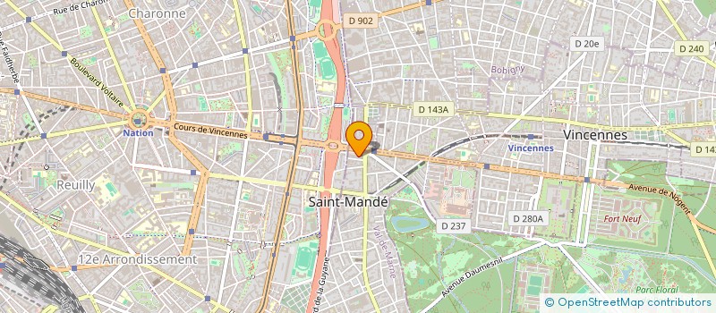 localisation de l'entreprise ARNODREY à SAINT-MANDE