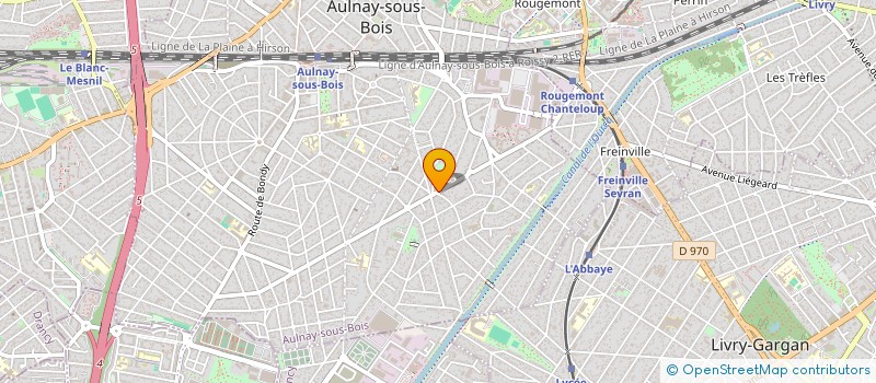 localisation de l'entreprise ARNOLD à AULNAY-SOUS-BOIS