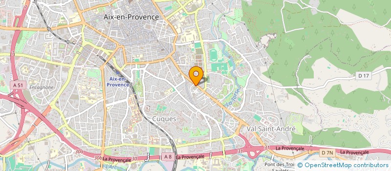 localisation de l'entreprise ARNOLD à AIX-EN-PROVENCE