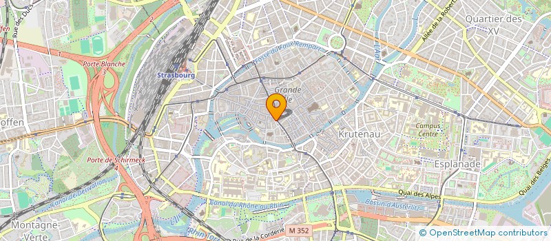 localisation de l'entreprise ARNOLD FRERES PROPRIETAIRES à STRASBOURG