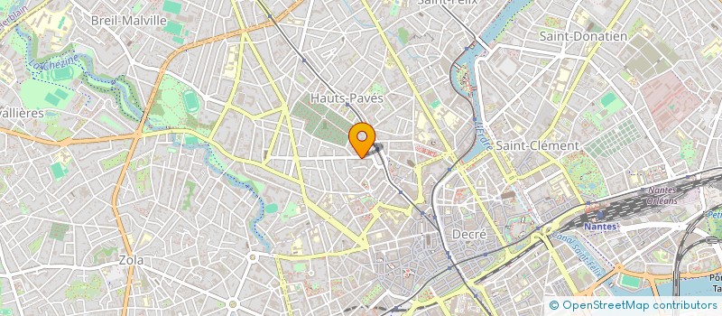 localisation de l'entreprise ARNOLD IMMOBILIER RESEAU  NANTES