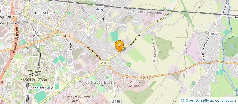 localisation de l'entreprise ARNOLD RIEDI DEPANNAGE ET DOMOTIQUE à VILLENEUVE-D'ASCQ