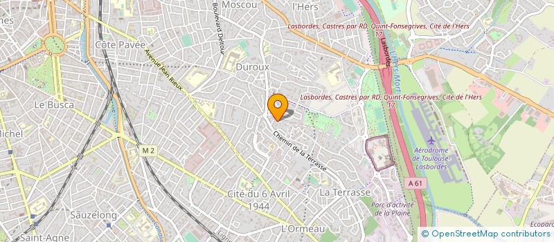 localisation de l'entreprise ARNOLD SPIRIT à TOULOUSE