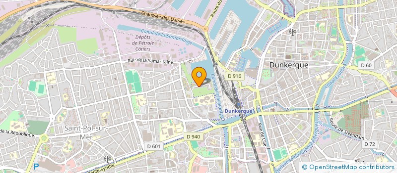 localisation de l'entreprise ARNOLD VANSTRASEELLE à DUNKERQUE