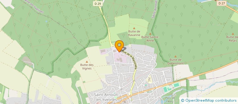 localisation de l'entreprise ARNOLPHIENNE DE PROPRETE & SERVICES à SAINT-ARNOULT-EN-YVELINES
