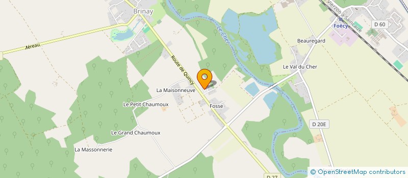 localisation de l'entreprise ARNON ENERGIES à LURY-SUR-ARNON