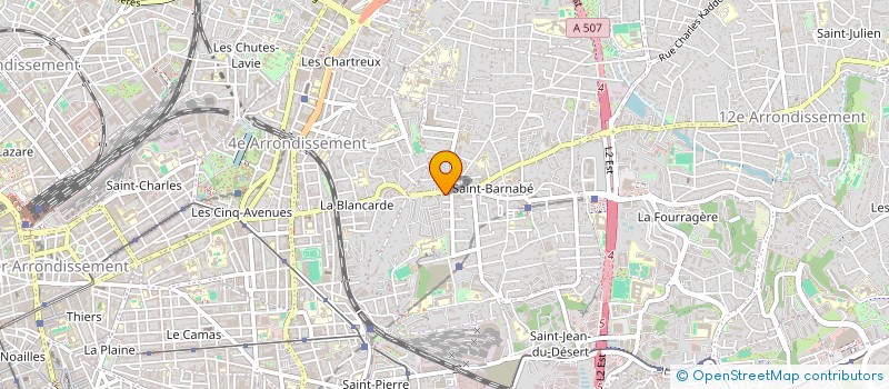 localisation de l'entreprise ARNOSAB  MARSEILLE