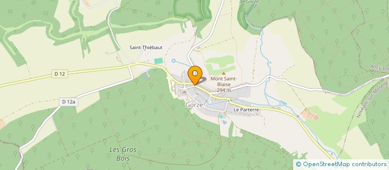 localisation de l'entreprise ARNOULD  GORZE