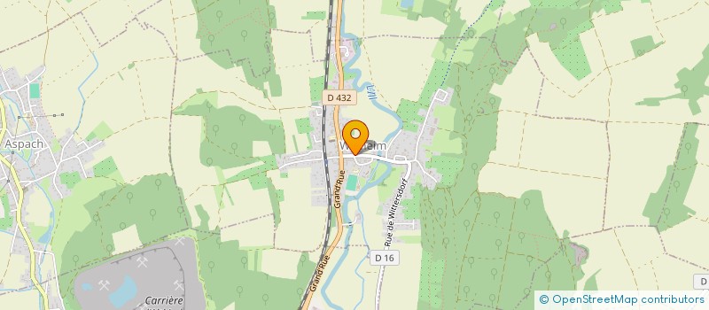 localisation de l'entreprise ARNOULD  WALHEIM