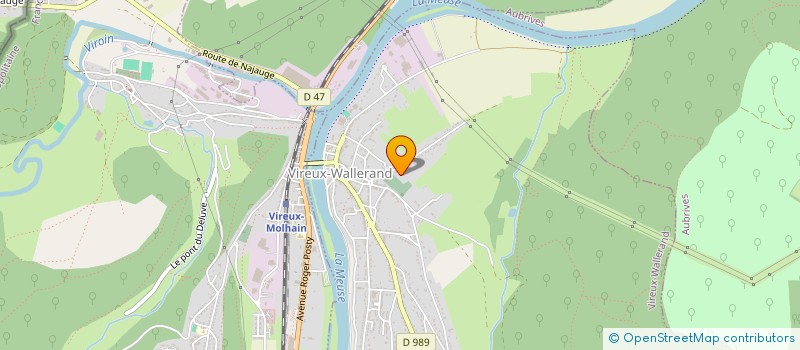 localisation de l'entreprise ARNOULD  VIREUX-WALLERAND