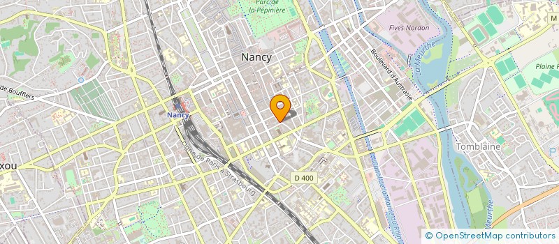 localisation de l'entreprise ARNOULD SAS  NANCY