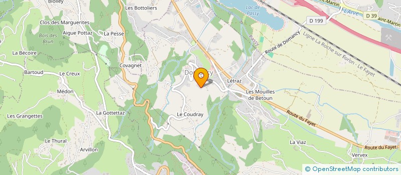 localisation de l'entreprise ARNOULD THIERRY à DOMANCY