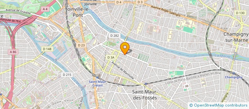 localisation de l'entreprise ARNOULD TLS à SAINT-MAUR-DES-FOSSES