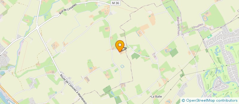 localisation de l'entreprise ARNOUT ET FILS à QUESNOY-SUR-DEULE