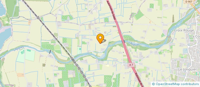 localisation de l'entreprise ARNOUX  ORANGE