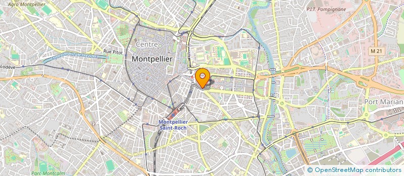 localisation de l'entreprise ARNUEL à MONTPELLIER