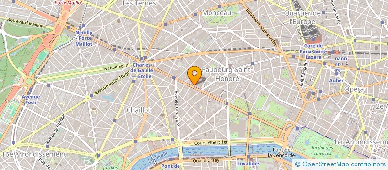 localisation de l'entreprise ARO P&S à PARIS