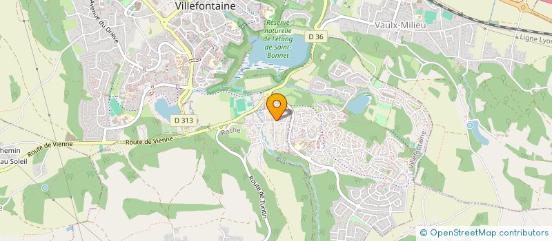 localisation de l'entreprise ARO POSE  SAINT-ALBAN-DE-ROCHE