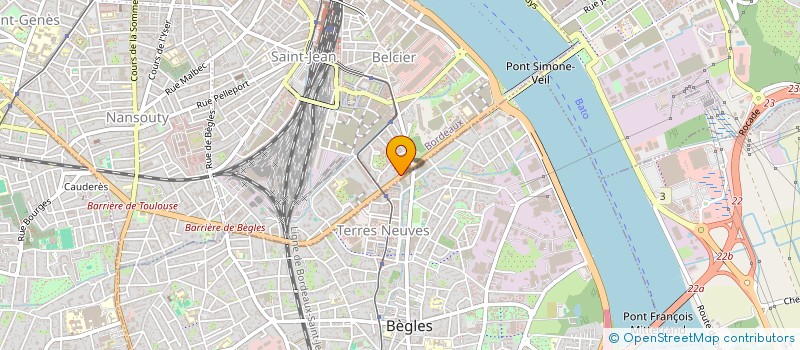 localisation de l'entreprise ARO SUD-OUEST  BORDEAUX