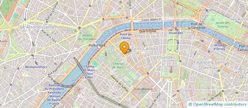 localisation de l'entreprise AROA GENOVEVA à PARIS