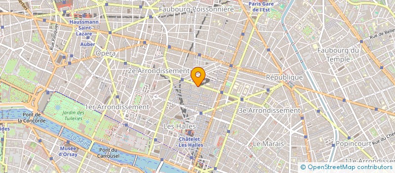 localisation de l'entreprise AROB@SE à PARIS