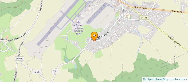 localisation de l'entreprise AROBASE 45  BOOS