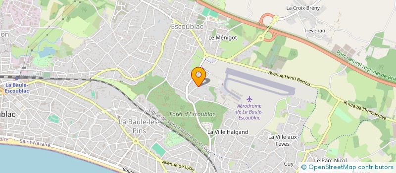 localisation de l'entreprise AROBASE  LA BAULE-ESCOUBLAC