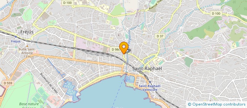localisation de l'entreprise AROBAT 83 à FREJUS