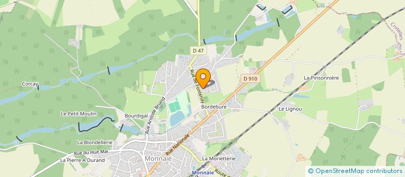 localisation de l'entreprise AROBENZ  MONNAIE