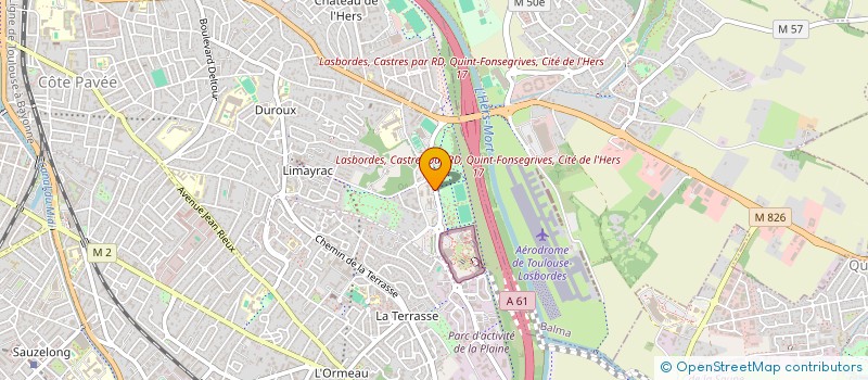 localisation de l'entreprise AROC LES ARCHITECTES DE LA RENOVATION EN OCCITANIE  TOULOUSE