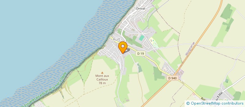 localisation de l'entreprise AROCAP  AULT