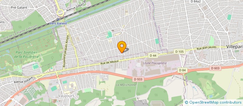 localisation de l'entreprise AROHED TAXI à TREMBLAY-EN-FRANCE